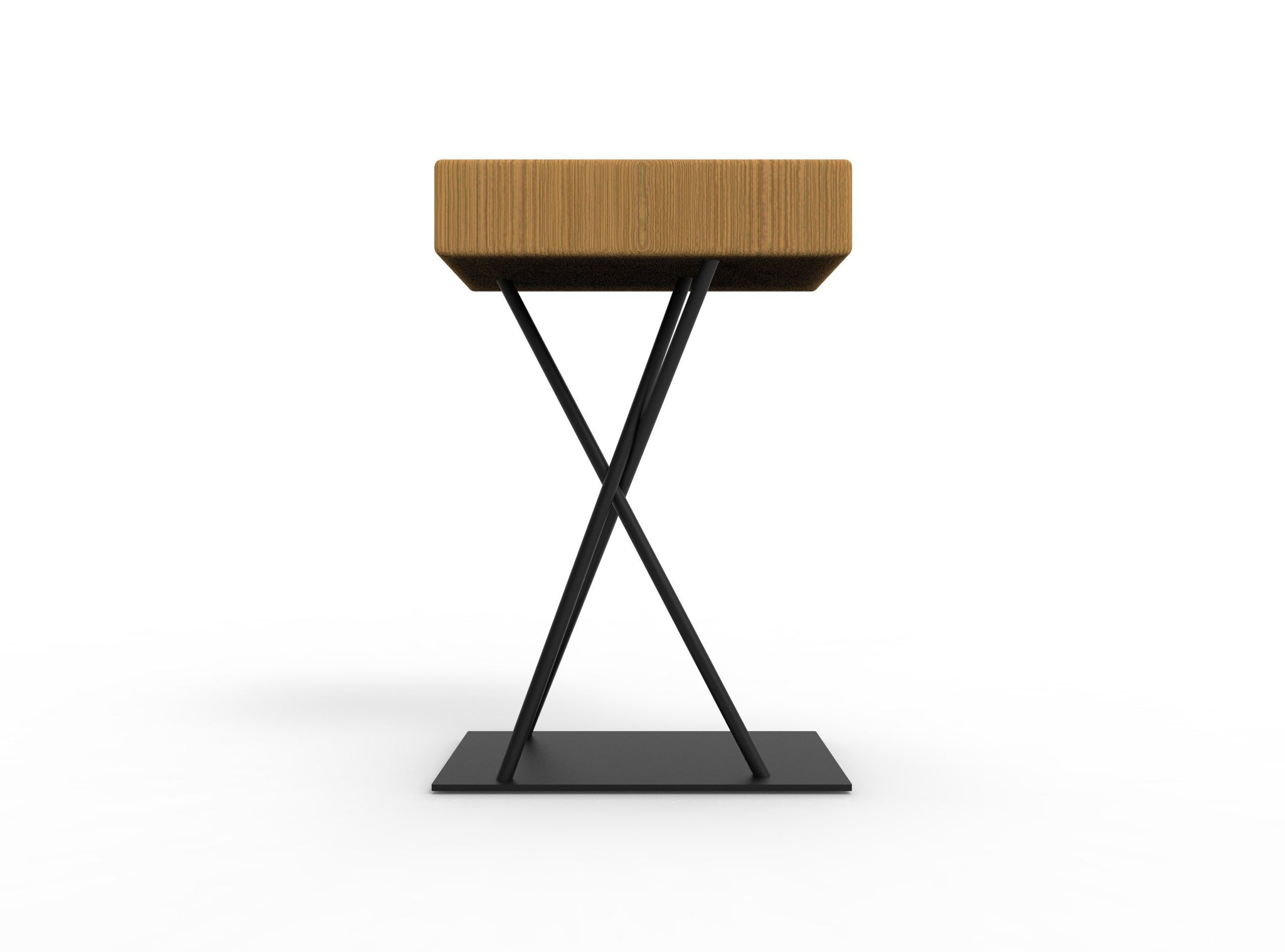 Structural Steel Stool Rustic Steel and Structural Timber Stool – Chicago Fabrications