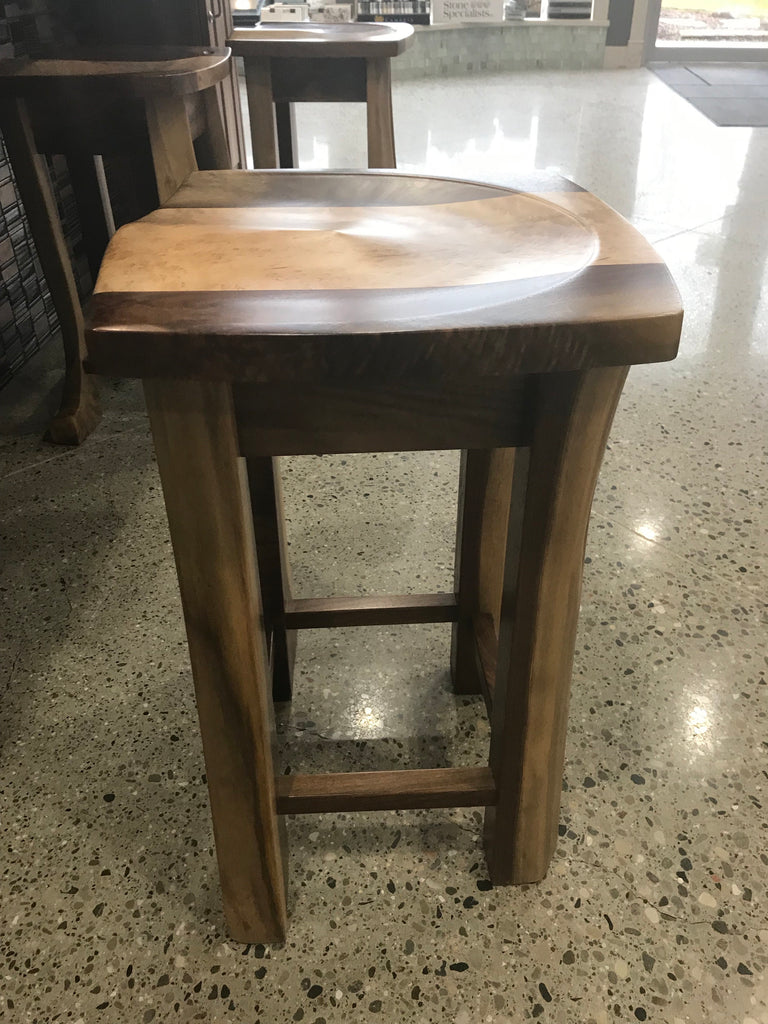 Walnut Maple live edge Stools