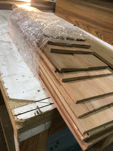 24&quot; x 6&quot; oak, beach, maple paneling 1/4&quot; thick