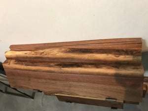 36&quot; Long finished piece of live edge walnut