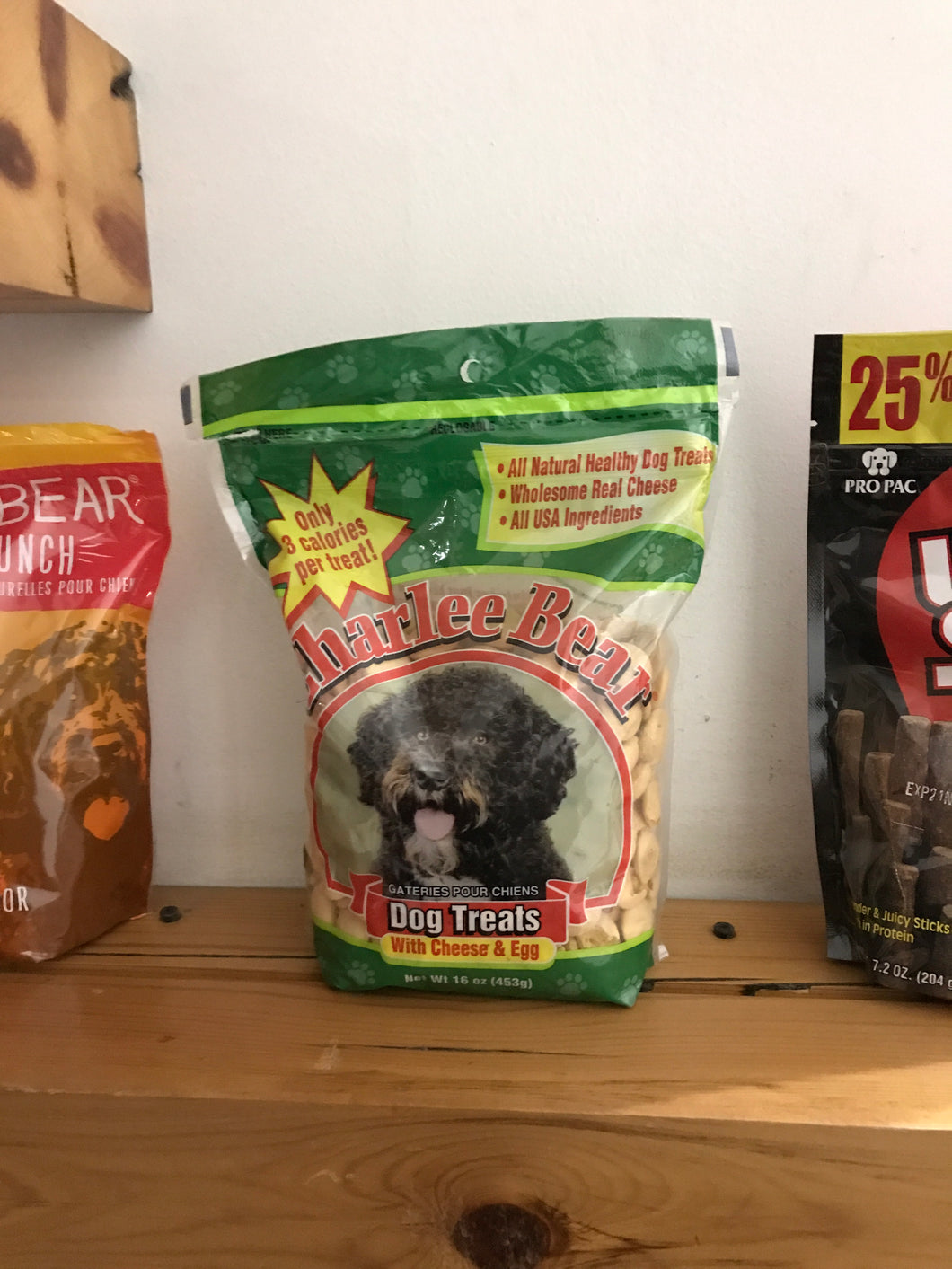 Charlee Bear Original Crunch Natural Dog Treats (16 oz.)